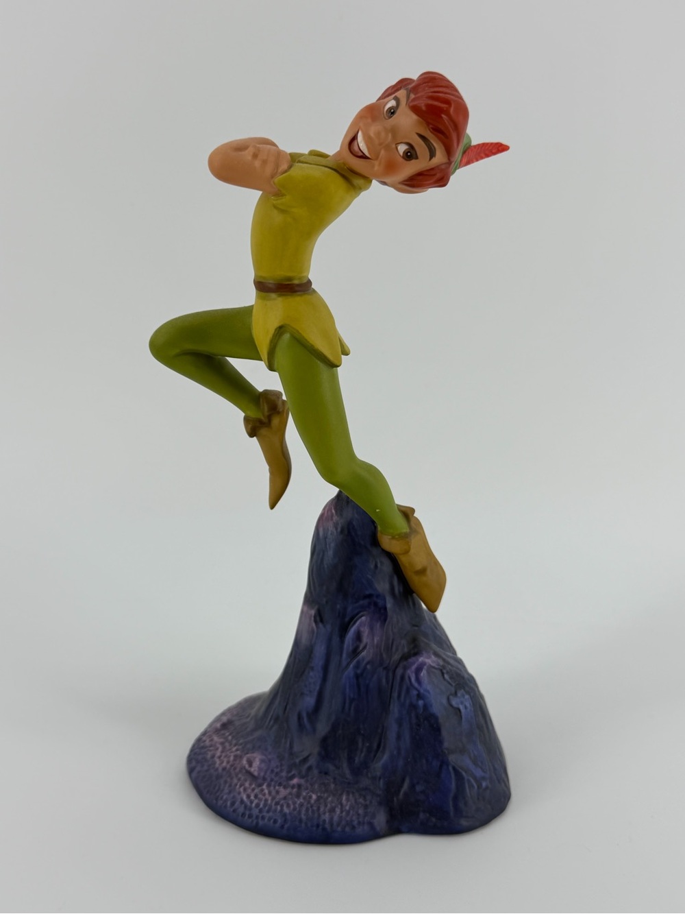 Walt Disney Classics Collection "Nobody Calls Pan a Coward" Peter Pan Statue
